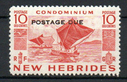 Col24 Colonies Nouvelles Hebrides Taxe N° 32 Neuf X MH Cote 3,50€ - Postage Due