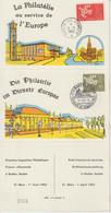 Philatélie Au Service De L'Europe, 15 Souvenirs Des Expositions Franco-Allemande Entre 1962 Et 1977 - Military Postmarks From 1900 (out Of Wars Periods)