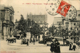 Nancy * La Place St Jean Et Le Temple Protestant * Tramway Tram - Nancy