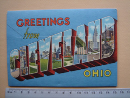 Cleveland - Ohio - Carnet Complet 16 Vues - Cleveland