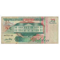 Billet, Suriname, 25 Gulden, KM:138c, TB - Surinam