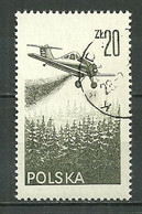 POLAND Oblitéré Poste Aérienne 57 Aéronautique Avion PZL - 1.6 - Used Stamps