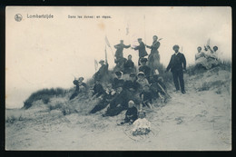 LOMBARTZIJDE  DANS LES DUNES  EN REPOS    - 2 SCANS - Westende