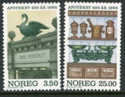 NORWAY 1995 Pharmacies In Norway MNH / **.   Michel 1172-73 - Ongebruikt