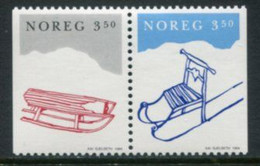 NORWAY 1994 Christmas MNH / **.   Michel 1170-71 - Unused Stamps