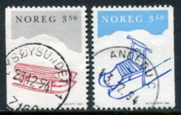 NORWAY 1994 Christmas Used.   Michel 1170-71 - Used Stamps