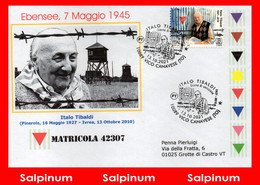 ANNULLO RESISTENZA PARTIGIANO TIBALDI ITALO - FDC - 2021-...: Poststempel