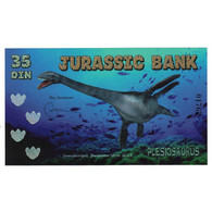 Billet, Espagne, Billet Touristique, 2015, JURASSIC BANK 35 DIN, NEUF - [ 7] Fouten & Varianten