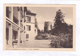 CPA :  14 X 9  -   Maison De Convalescence Pour Dames.   " La Tour " , Hermance - Hermance