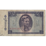 Billet, Birmanie, 1 Kyat, KM:52, B+ - Myanmar