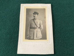 Carte Photo Officier Du 500° Régiment De Chars De Combat Croix De Guerre 1914-18 - 1914-18