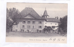 CPA :  14 X 9  -   Château  De  Martheray  -  Begnins - Begnins