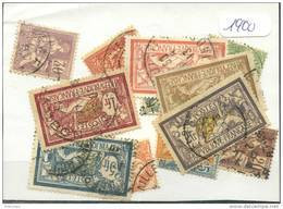 France  Années Completes (o) 1900 (17 Timbres) - ....-1939
