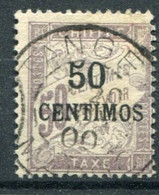 Maroc           Taxe       4  Oblitéré - Timbres-taxe