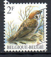 BELGIQUE. N°2348 Oblitéré De 1989. Moineau. - Mussen