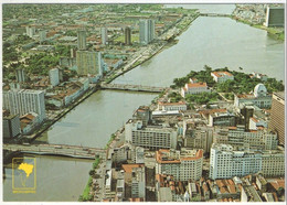 RECIFE - Vista Aera - Rio Capibaribe - 15 X 10 - Recife