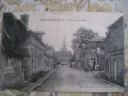 CPA.     HARCOURT.   Rue Principale. - Harcourt