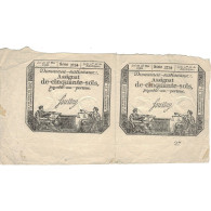 France, 50 Sols, 1793, Série 3734, TTB, KM:A70b, Lafaurie:167 - Assignats & Mandats Territoriaux