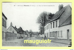 62 PAS DE CALAIS / ENVIRONS D'HESDIN / LA RUE DE SAINTE-AUSTREBERTHE - Hesdin