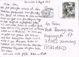 43797. Postal Aerea BREVIK (Sverige) Suecia 2002. Slogan Tranvia - Lettres & Documents