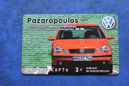 GREECE   Dummy Telecard(no Chip No CN) LUX 3/2003 Pazaropoulos - Greece
