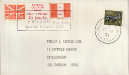 LETTRE De GREVE  : Angleterre / Irlande - 09/02/1971 - Cartas & Documentos