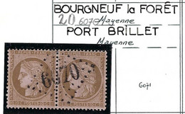 FRANCE Classique, Obl. GC, Bureaux Supplémentaires: GC 6070  BOURGNEUF-LA-FORET (Mayenne, 20) - Non Classificati
