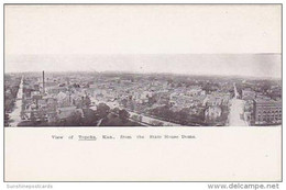 Kansas Topeka View From State House Dome - Topeka