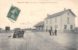 CPA 66 ESPIRA DE L'AGLY LA GARE VUE EXTERIEURE - Andere & Zonder Classificatie