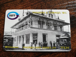 TRINIDAD & TOBAGO  GPT CARD    $20,-  279CCTA    THE TRANSFER STATION 1905              Fine Used Card        ** 8914** - Trinidad En Tobago