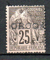 Col24 Colonies Obock N° 17 Oblitéré Cote 40,00€ - Used Stamps