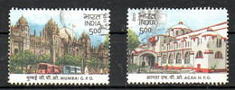 INDE. Timbres Oblitérés De 2013. Bâtiments Historiques. - Used Stamps