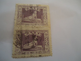 GREECE  USED STAMPS PAIR  ΜΕΣΣΟΛΟΓΓΙΟ - Non Classificati