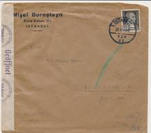 Censored Cover Istanbul Turkey - Amsterdam The Netherlands 1940 - WWII - Brieven En Documenten