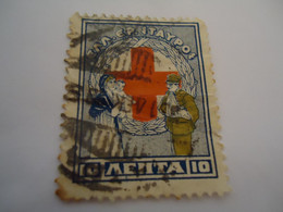 GREECE  USED STAMPS  RED CROSS - Unclassified