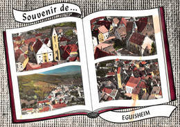 ¤¤   -  EGUISHEIM    -   L'Eglise, Chateau, Chapelle, Le Haut Du Village  -  Multivues      -   ¤¤ - Sonstige Gemeinden