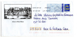 Entier Postal PAP Repiqué Privé Ille Et Vilaine Château De Miniac Morvan Barque De Pêche Pêcheur - Prêts-à-poster: Repiquages Privés