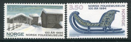 NORWAY 1994 Centenary Of Open-air Museum MNH / **.   Michel 1161-62 - Neufs