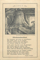 #2 Postkarte Allemande War 1914/18 Welt Krieg Glockenabschied 1917 Patriotika August Thomae Kloppenheim Bei Wiesbaden - Wiesbaden