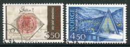 NORWAY 1994 Bicentenary Of Tromsø Used.   Michel 1154-55 - Usati