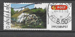 Timbres Oblitérés Du Danemark, Timbre De Distributeur 2009, N°42 YT, Moulin à Eau - Viñetas De Franqueo [ATM]