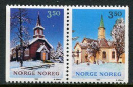 NORWAY 1993 Christmas MNH / **.   Michel 1141-42 - Ongebruikt