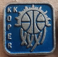 Basketball Club KK Koper Slovenia Vintage Pin - Basketball