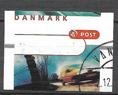 Timbres Oblitérés Du Danemark, Timbre De Distributeur 2007, Transport Du Courrier, Voiture, Car - Vignette [ATM]