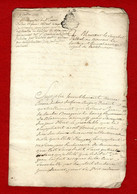 MR LE SENECHAL D ALBRET OU MR LE LIEUTENANT GENERAL AU SIEGE ROYAL DE CASTELMORON 1776 BLASIMON  -  8 PAGES MANUSCRITES - Manuscripts