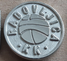 Basketball Club KK Radovljica  Slovenia Vintage Pin - Basketball