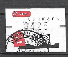Timbres Oblitérés Du Danemark, Timbre De Distributeur 2003, Transport Du Courrier, Route - Timbres De Distributeurs [ATM]