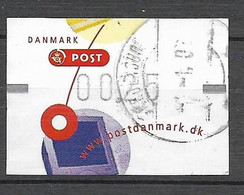 Timbres Oblitérés Du Danemark, Timbre De Distributeur 2001, N°14 Mi - Automaatzegels [ATM]