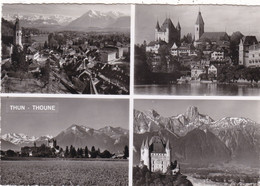 SUISSE .THUN.THOUNE. MULTIVUES. ANNÉE 1955 - Thun