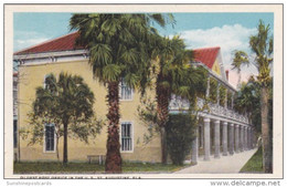 Florida St Augustine Oldest Post Office In The U S Curteich - St Augustine